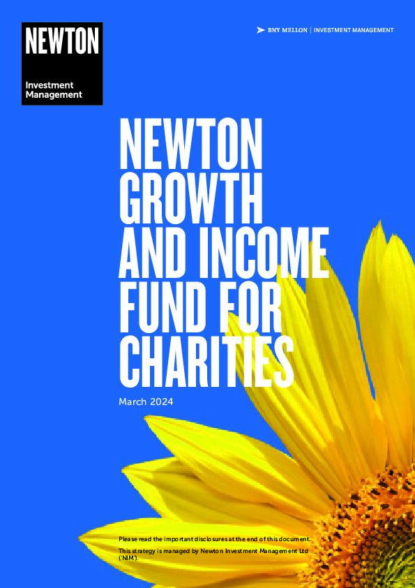 Char Growth and Income Fund for Charities brochure