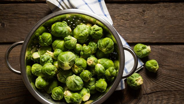 More sprouts, less turkey