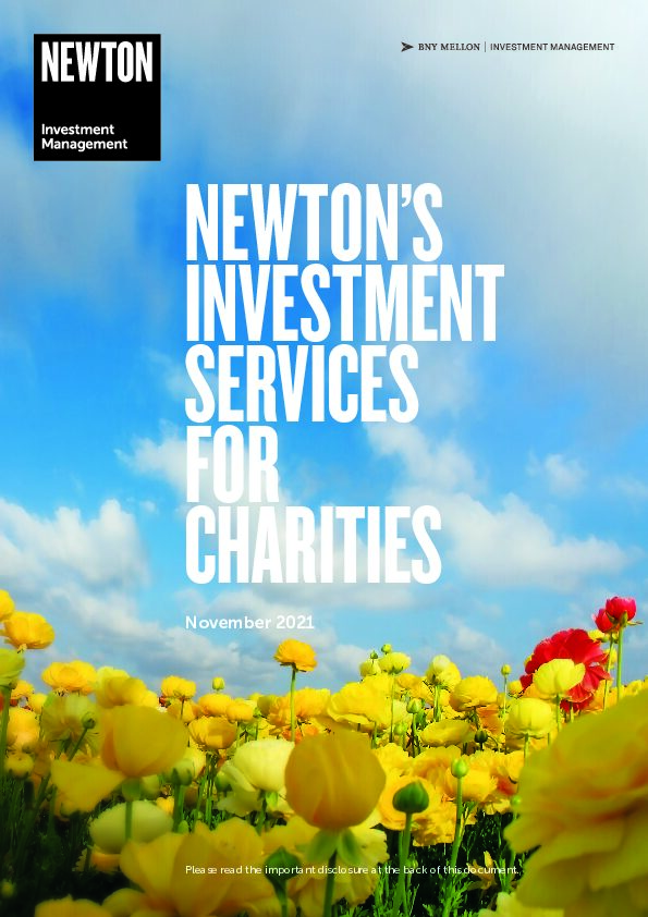 Investment services for charities