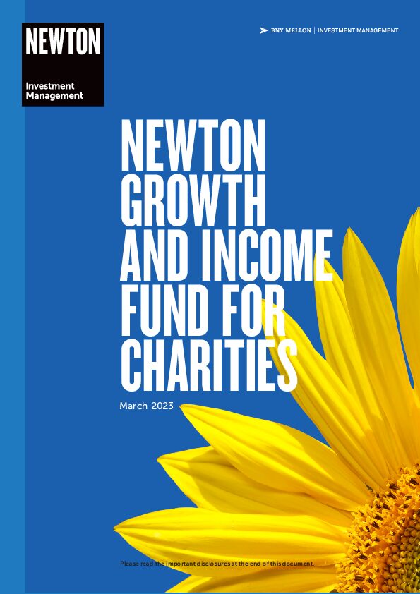 Char Growth and Income Fund for Charities brochure