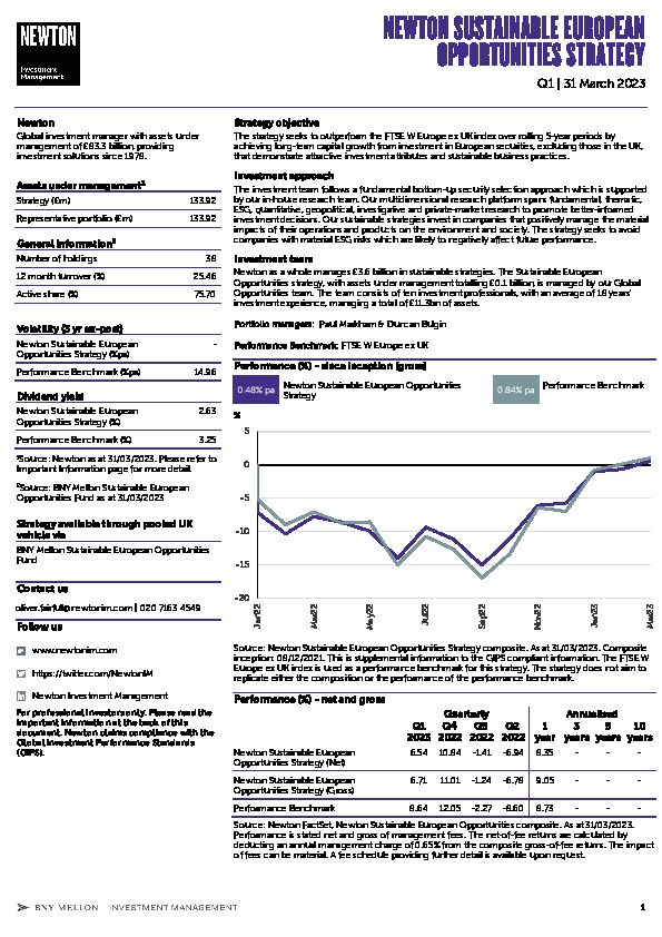 UK Inst Sustainable European Opportunities strategy factsheet