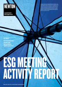 ESG Meeting Activity Report