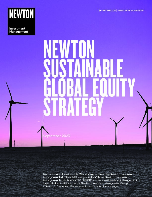 Sustainable Global Equity Strategy Brochure