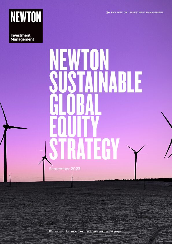 Sustainable Global Equity Brochure