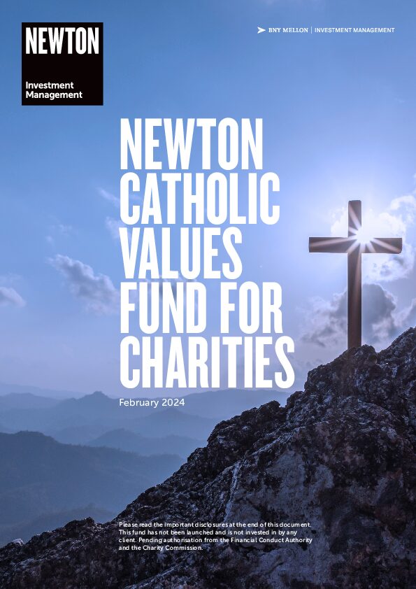 Char Catholic Values Fund for Charities brochure