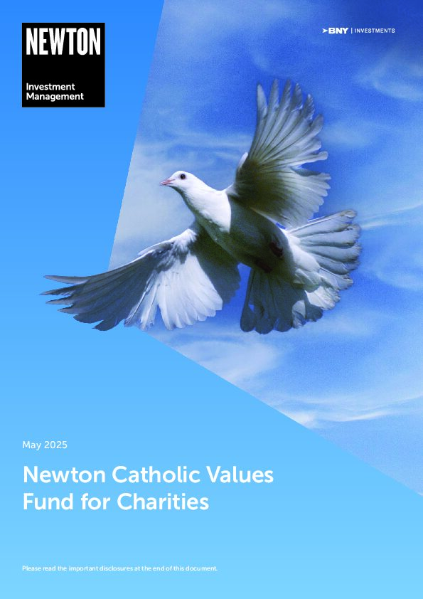 Char Catholic Values Fund for Charities brochure